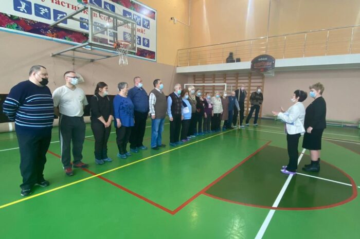 С 14 по 17.2021 в спорткомплексе ‘Строитель’ проводится спартакиада среди людей с ОВЗ