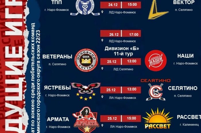 матч «Первенства Московской области среди юношей 2009