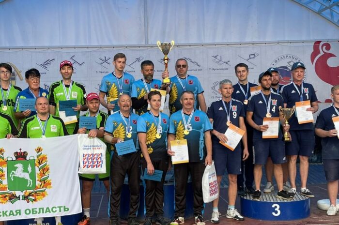 Чемпионы России по городошному спорту