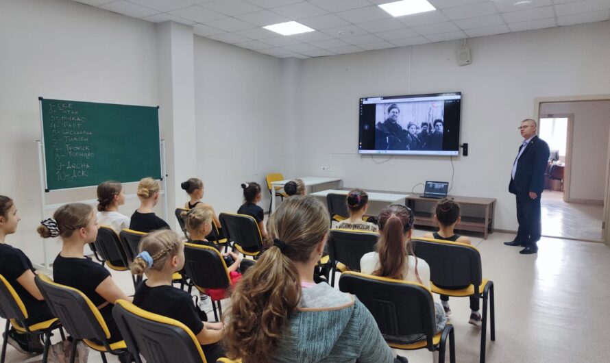 Юные спортсмены «Строителя» прикоснулись к наследию Победы!