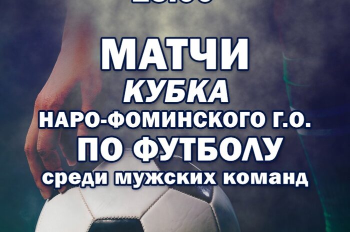 Матчи кубка Наро-Фоминского городского округа по футболу