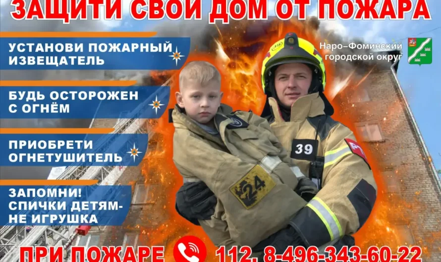 🚨 «Защитите свой дом от пожара! 🚨